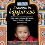 View ‘Lessons in Happiness'’ featured in WellBeing by Christina Stevens